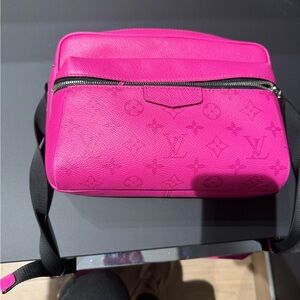 Louis Vuitton Fuchsia Taigarama Bag